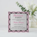 Search for stylish hen party invitations Pink