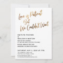 Search for love is patient but we are not Typography