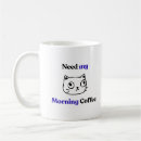 Search for morning cat mugs Humourous