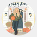 Search for fall scene stickers Orange
