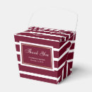 Search for burgundy and gold wedding favour boxes Bridal shower