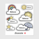 Search for kawaii weather stickers Sun