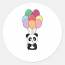 Search for colour panda stickers Birthday