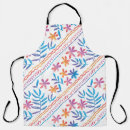 Search for hand drawn flowers aprons Seamless