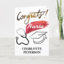 Search for nursing graduation cards Stethoscope