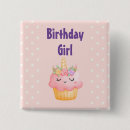 Search for pink cupcake badges Watercolor