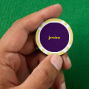 Search for purple poker chips Minimalist