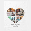 Search for couple photo blankets Heart