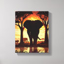 Search for elephant canvas prints Nature