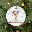 Search for giraffe christmas tree decorations Cute animal