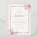 Search for flowers christening invitations Baby