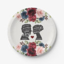 Search for navy and burgundy paper plates Elegant