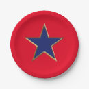 Search for red white blue stars patriotic paper plates Party