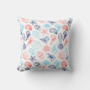 Search for blue seashell cushions Beach