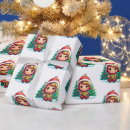 Search for baby girl christmas wrapping paper Xmas