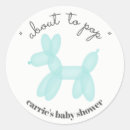 Search for balloon animal stickers Baby shower