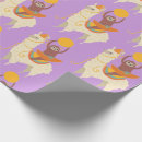 Search for llama birthday wrapping paper Funny