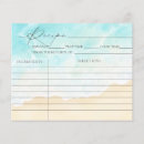 Search for tropical recipe cards Elegant