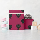 Search for black cat gift wrap Red