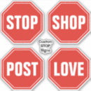 Search for stop sign stickers Safety