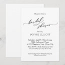 Search for luxury bridal shower invitations Typography