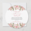 Search for thank you baby shower invitations Floral