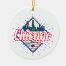 Search for chicago skyline christmas tree decorations Usa
