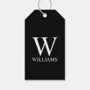 Search for monogram gift tags Minimalist