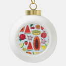 Search for fruit christmas tree decorations White