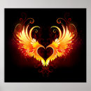 Search for angel wings posters Heart