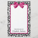Search for leopard print stationery paper Chic