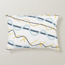 Search for navy blue and yellow cushions Modern