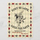 Search for alice in wonderland save date invitations Red