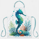 Search for animal beach aprons Seahorse