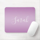 Search for gradient background mouse mats For her