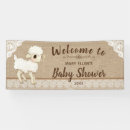 Search for burlap banners Rustic