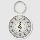 Search for treble clef key rings Music student