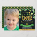 Search for shamrock invitations St patrick's day