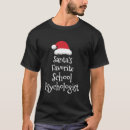 Search for psychologist christmas tshirts School