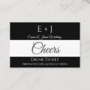 Search for reception drink tickets weddings Cheers
