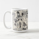 Search for vintage newspaper mugs Retro