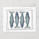 Search for fish pattern postcards Marine life