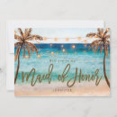 Search for beach wedding bridesmaid cards Modern