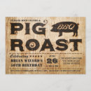 Search for pig roast birthday invitations Barbecue