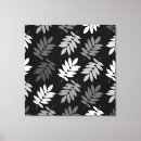 Search for black white leaf canvas prints Nature