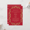 Search for regal wedding invitations Gold