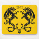 Search for fantasy dragon mouse mats Black