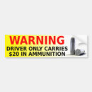 Search for ammunition bumper stickers Humour