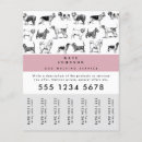 Search for tear off flyers Pet services