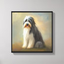 Search for bearded collie art Puppy